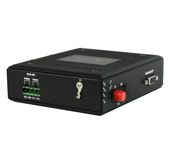 工业轨式1路Profibus-DP光端机